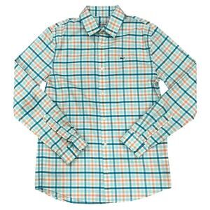 VINEYARD VINES ON THE GO PERFORMANCE Boys Button Down Size Large (16) NWOT